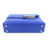 HERMES PHW Verrou Mini Chain Shoulder Bag Chevre Leather Blue Electric