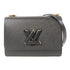 LOUIS VUITTON LV GHW Twist MM Chain Shoulder Bag M21117 Epi Leather Black