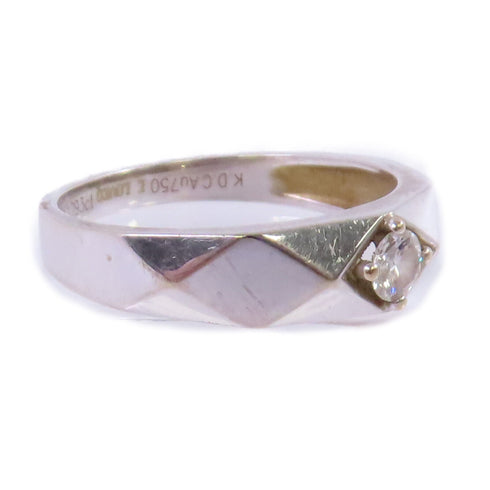 JEWELRY Diamond Ring US#5.75 18K White Gold