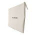 BALENCIAGA SHW Clutch Bag Calfskin Leather White