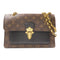 LOUIS VUITTON LV GHW Victoire Chain Shoulder Bag M41730 Monogram Brown/Black