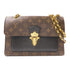 LOUIS VUITTON LV GHW Victoire Chain Shoulder Bag M41730 Monogram Brown/Black