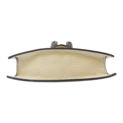 GUCCI GG Super Mini Dionysus Chain Shoulder Bag 476432 Calfskin Leather Beige