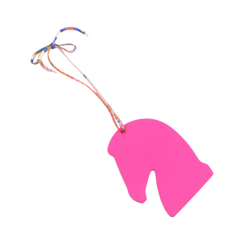 HERMES Samarcande Horse Charm Chevre Leather