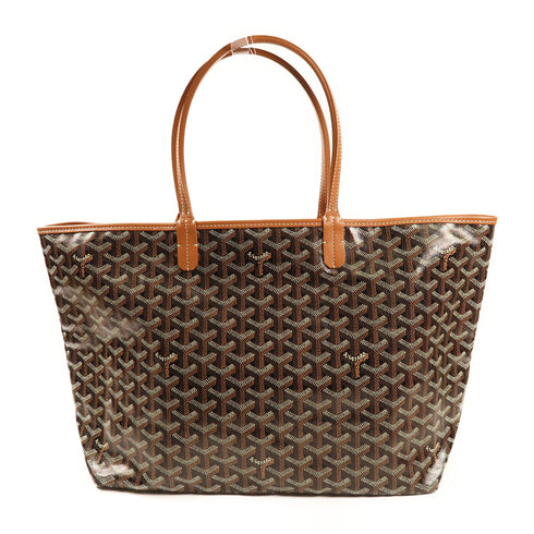 GOYARD Tote Bag Coated Canvas Brown