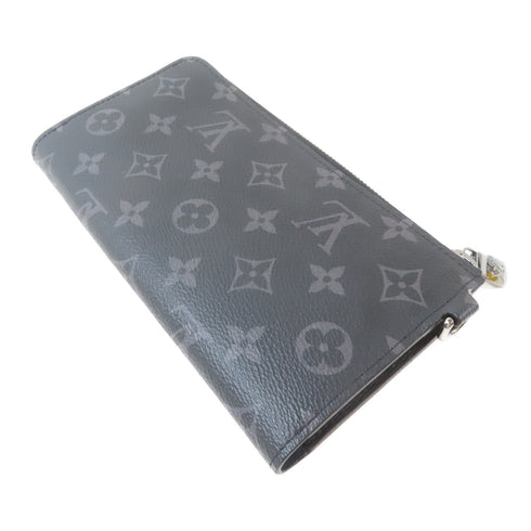 LOUIS VUITTON LV SHW Zippy Dragonne Wallet M80994 Monogram Eclipse Black