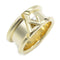 LOUIS VUITTON LV Berg Band Ring 18K Yellow Gold Diamond US#6/JP#11/LV#51