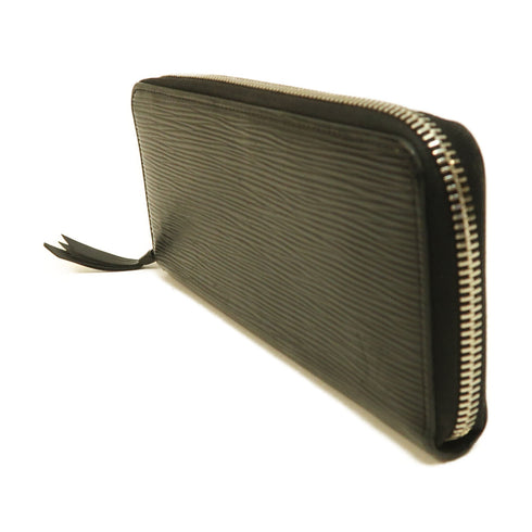 LOUIS VUITTON LV SHW Zipper Long Wallet Epi Leather M60915 Black