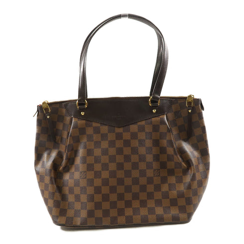 LOUIS VUITTON LV GHW Westminster GM Shoulder Bag N41103 Damier Brown v2