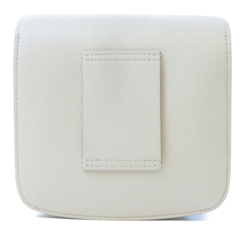 HERMES GHW 2002 Slim Pouch Evercolor Leather Beton/Grey