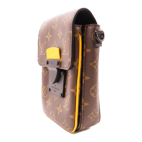 LOUIS VUITTON Monogram S-Lock Vertical shoulder bag Shoulder bag Brown Brown...