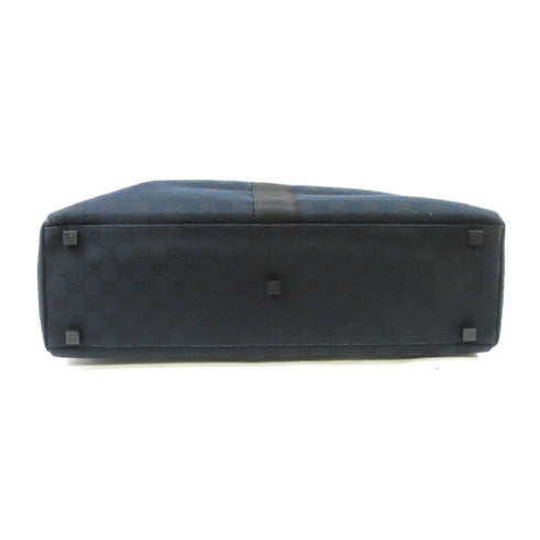 GUCCI GG Tote Bag Shoulder Bag 90481 GG Canvas Black