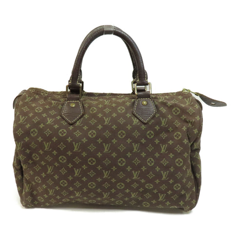 LOUIS VUITTON LV GHW Speedy 30 Handbag Monogram Mini M95224 Brown