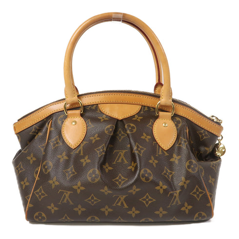 LOUIS VUITTON LV GHW Tivoli PM Hand Bag M40143 Monogram Brown