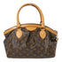 LOUIS VUITTON LV GHW Tivoli PM Hand Bag M40143 Monogram Brown