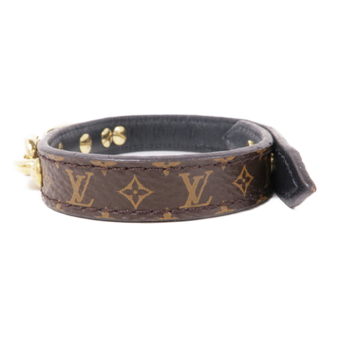 LOUIS VUITTON LV GHW Twist The Chain Bracelet M6529E Monogram