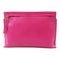 LOEWE GHW Clutch Bag Pouch Calfskin Leather Magenta Pink