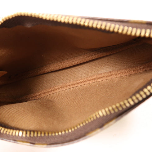 LOUIS VUITTON LV GHW Mini Pochette Accessoires Handbag M58009 Monogram Brown v4