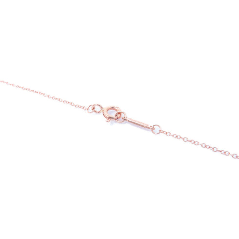 TIFFANY&CO Heart Key Necklace Accessories Pink Gold
