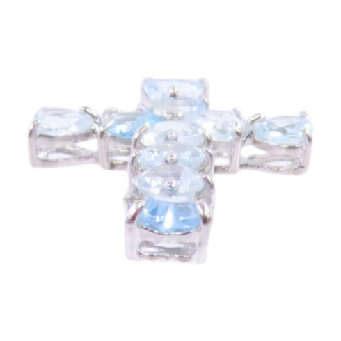 JEWELRY Tanzanite Pendant Top 18K White Gold