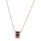 BVLGARI B-Zero 1 Necklace 18K Pink Gold Ceramic Gold/Black