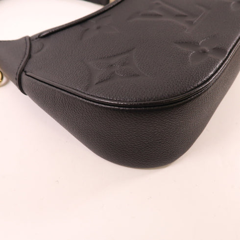 LOUIS VUITTON LV GHW Bagatelle Shoulder Bag M46002 Monogram Empreinte Black