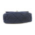 CHANEL Quilted CC Chanel 19 Chain Shoulder Bag Handbag Canvas Navy