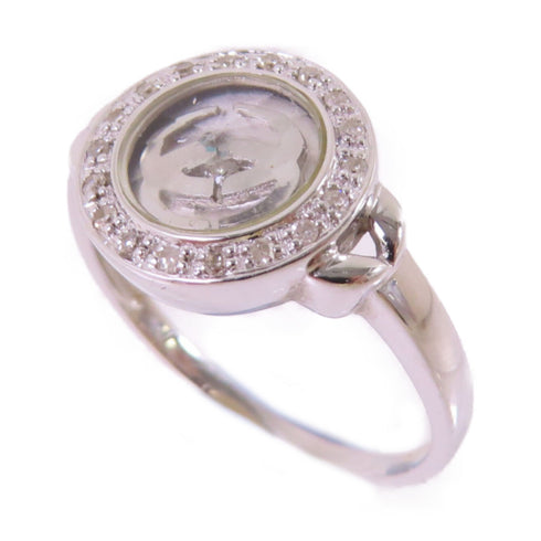 Fine Jewelry Verde Diamond Ring US#6 Ring 18K White Gold