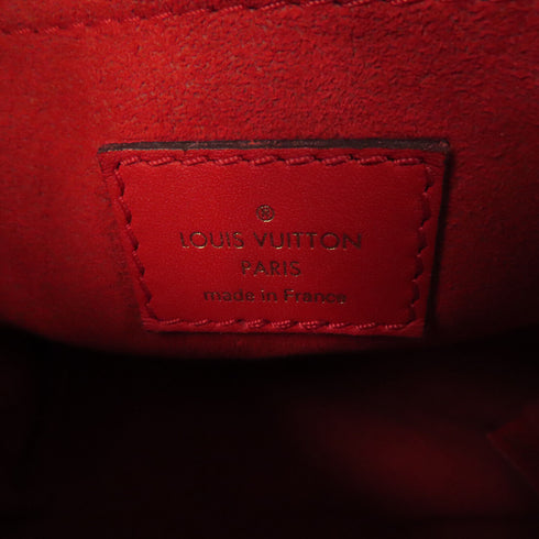 LOUIS VUITTON LV GHW Locky BB Shoulder Bag M44322 Monogram Brown Red