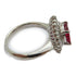 FINE JEWELRY 1.47ct Ruby 0.73ct Diamond Ring US#5.75 PT900 Platinum