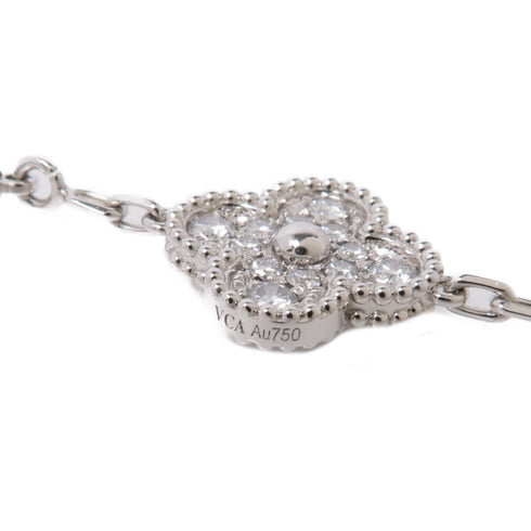 Van Cleef & Arpels Vintage Alhambra Bracelet VCARA41500 18K White Gold/Diamond