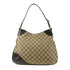 GUCCI GG GHW Horsebit Bag Shoulder Bag Canvas Brown