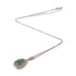 Fine Jewelry 1.84ct Tourmaline 0.78ct Diamond Necklace PT900/PT850 Platinum