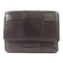BOTTEGA VENETA BV GHW Fold Wallet Lambskin Leather Black Brown
