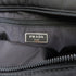 PRADA SHW Clutch Bag Pouch 1BF081 Nylon Black