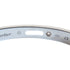 CARTIER 4 Diamonds Love Bangle 18K White Gold Cartier #17 #16.25cm