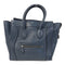 CELINE SHW Luggage Hand Calfskin Leather Blue