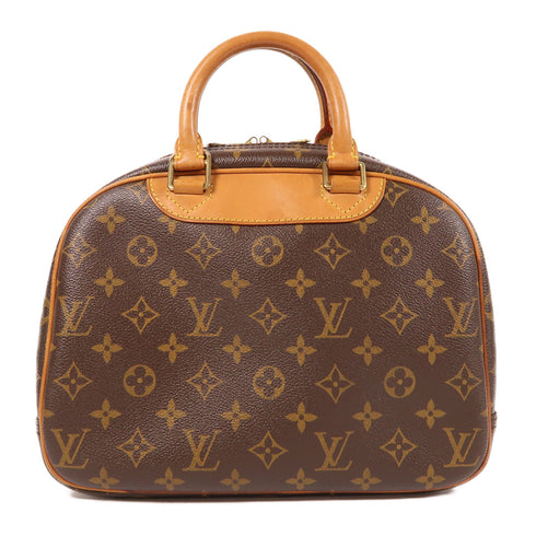 LOUIS VUITTON LV GHW Trouville Hand Bag M42228 Monogram Brown v2
