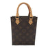LOUIS VUITTON LV GHW Petit Sac Plat 2way Shoulder Hand Bag M69442 Monogram Brown