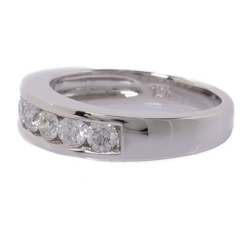 JEWELRY Diamond Ring 18K White Gold US#6