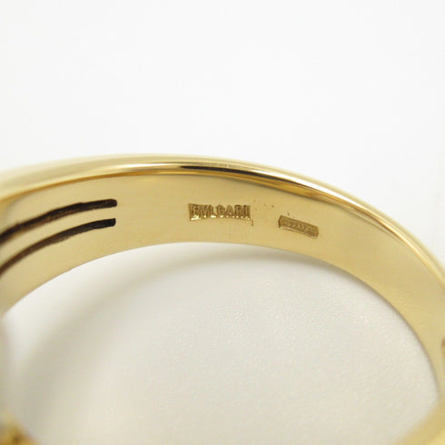 BVLGARI Passo Doppio Ring Diamond Pearl 18KYG Gold US#5.75/BVLGARI#51