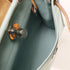 HERMES PHW Herbag PM 2 Way Shoulder Bag Canvas Leather Green Brown