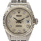 ROLEX Datejust Automatic Watch 69174 18K White Gold Stainless Steel Diamond