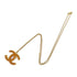 CHANEL CC Necklace Metal Brown/Gold