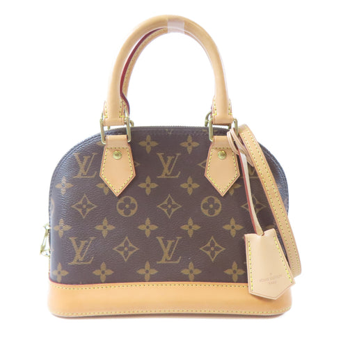 LOUIS VUITTON LV GHW Alma BB 2 Way Bag M53152 Monogram Brown