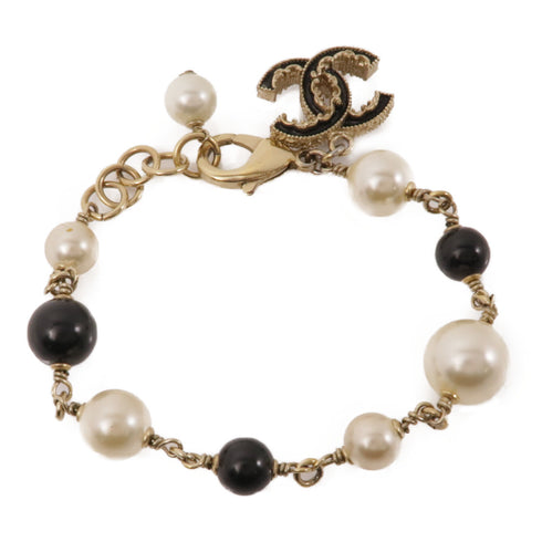 CHANEL CC Bracelet B14/V Metal PVC