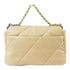 CHANEL Quilted CC GHW Chanel 19 Large 2way Chain Shoulder AS1161 Lambskin Beige