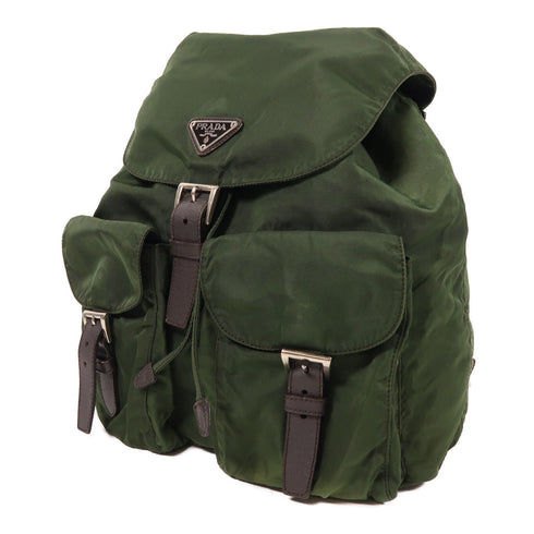PRADA SHW Backpack B2811 Nylon Green