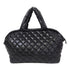 CHANEL CC SHW Coco Cocoon Handbag/Tote Bag Nylon Black