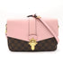 LOUIS VUITTON LV GHW Clapton Shoulder Crossbody Bag N44244 Damier Brown Pink